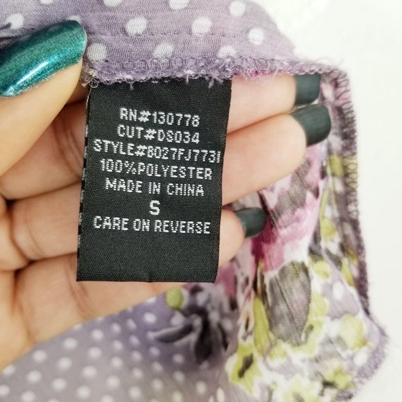 Boho Floral Polka Dot Lace Cardigan - Picture 8 of 10